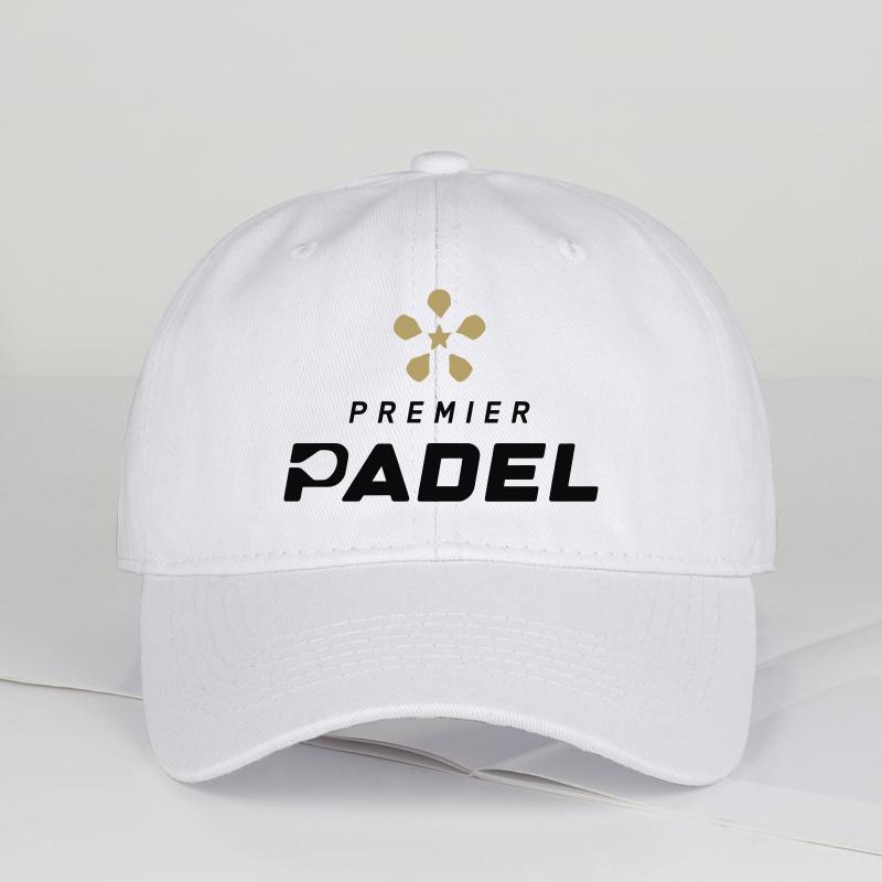

Mlfo Premier Padel Printed Soft-Peak Baseball Cap Lightweight, Breathable, Adjustable Sporty Style Unisex Tennis Enthusiasts