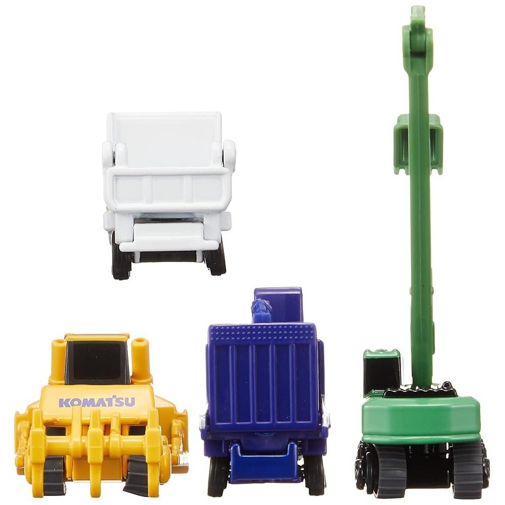 TAKARA TOMY Tomica Construction Vehicle Set 5 Mini Cars Toy for Ages 3+