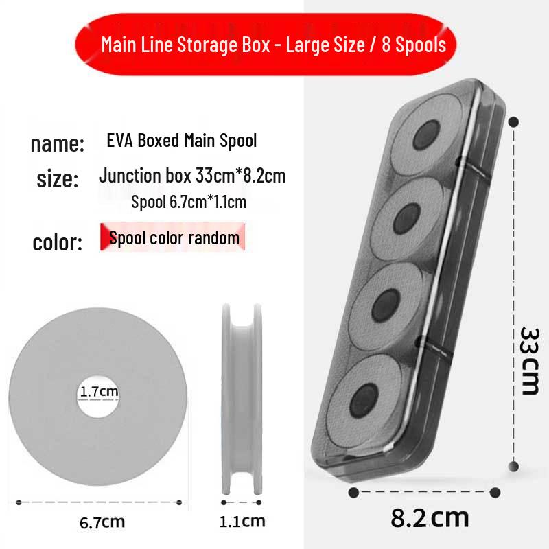 Large Foam Winding Reel & Fishing Line Spooler Set for Big Fish