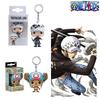 Pop Best-selling One Piece Luffy Anime Pvc Keychain Toy Gift Wholesale