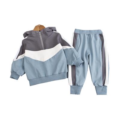 Frühling Herbst Kinder Set Baby Jungen Mädchen Kleidung Kinder Buchstaben Kapuzenjacke Jacke Hose Zweiteilige Sets Kleinkind Kostüm Kinder Trainingsanzüge