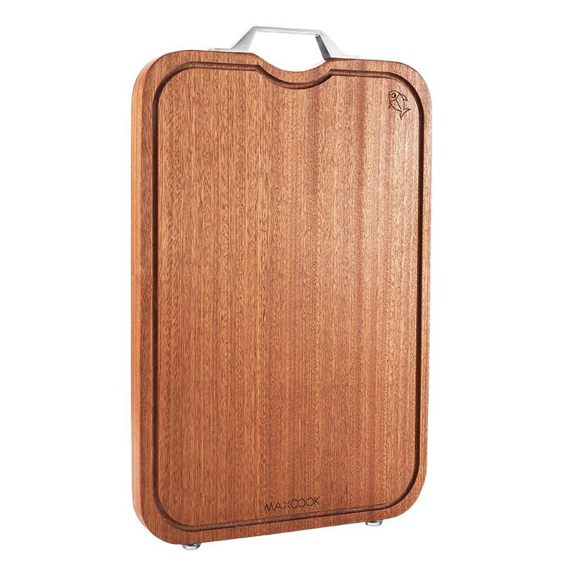 MAXCOOK Solid Ebony Wood Chopping Board