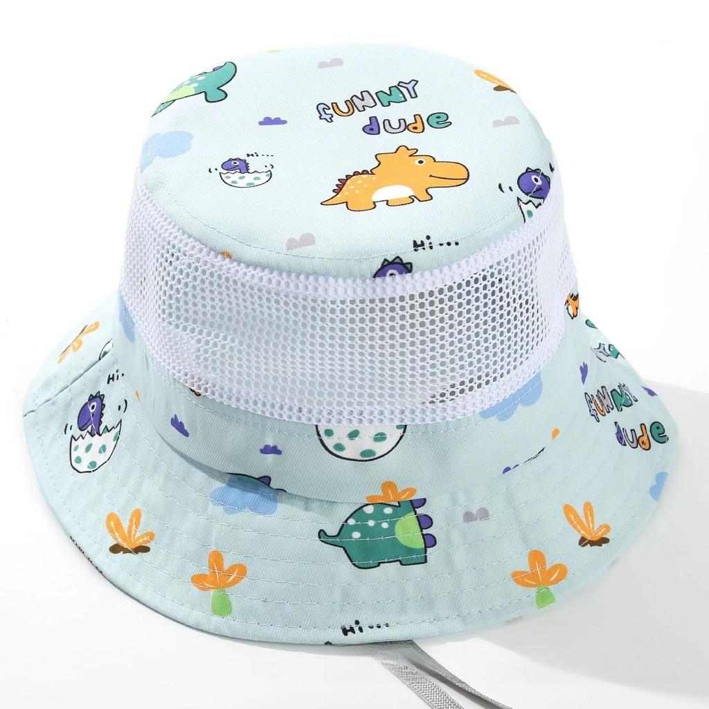 

Toddler Breathable Mesh Fisherman Hat With Extended Brim Uv Protection For Summer синий