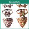 Cute Maple Leaf And Sunflower Pet Collar Perfect For Cats 1.0*28cm