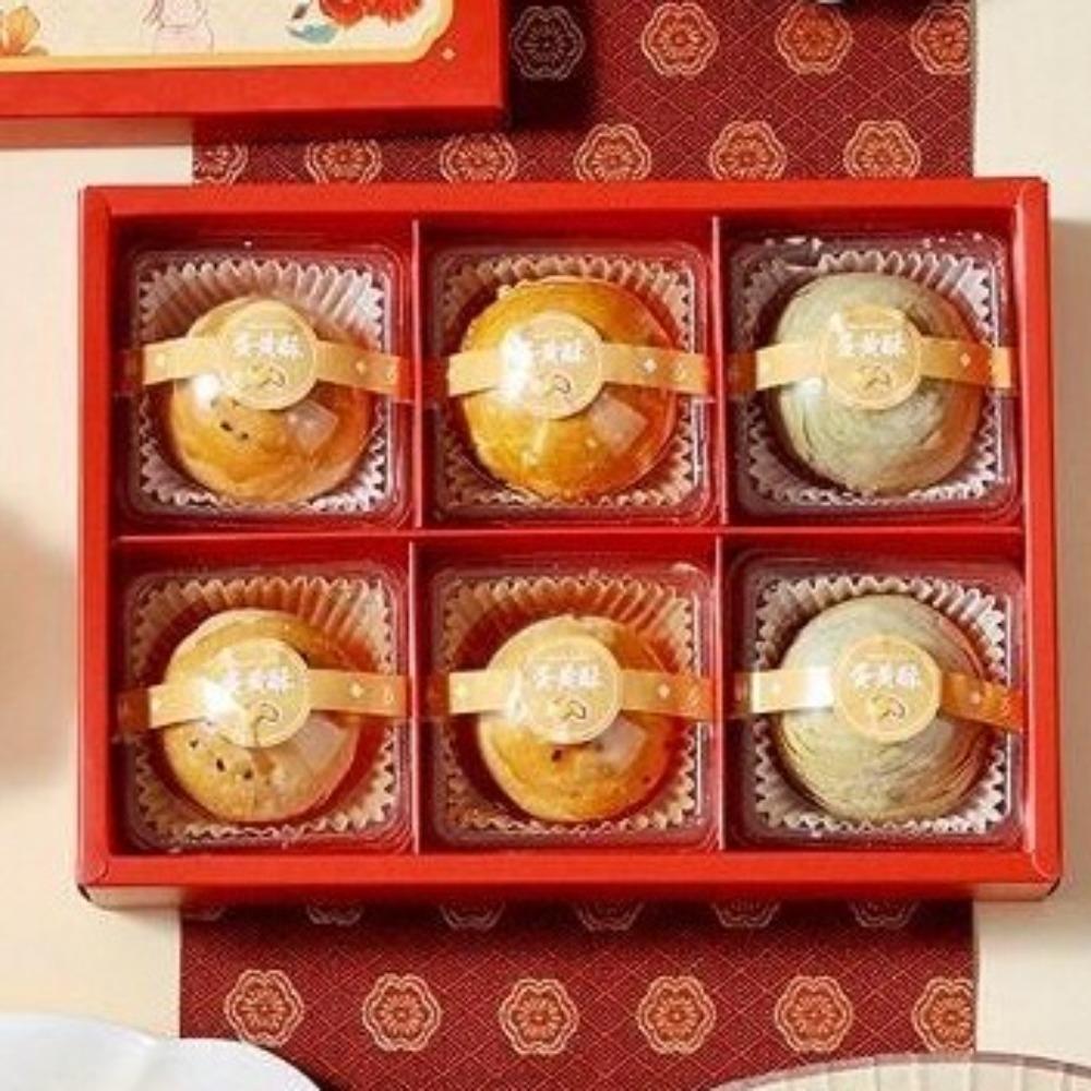 5 Set Luxury Mid-Autumn Gift Box Chinese Style Pastry Packaging Box  Gift Giving