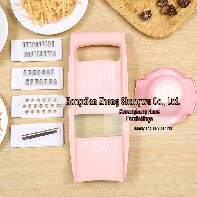 Multifunctional Vegetable and Potato Slicer: Kitchen Grater and Shredder for Home Use