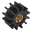 57mm Utombords Vattenpump Impeller 4568‑0001 2877‑0001 12 Blad Ersättning för Jabsco