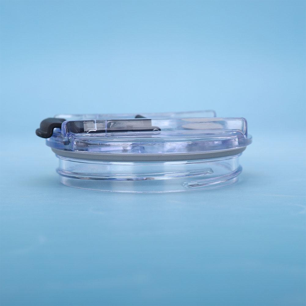 30oz Sealing Bottle Cover Splash Spill Proof Plain Plastic Replacement Lids for Tumbler Cup with Handle Cup Lid