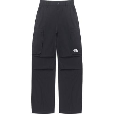 The North Face Logo Zipper Mid-Rise Straight Work Pants Unisex Pants Black NP6NR07J