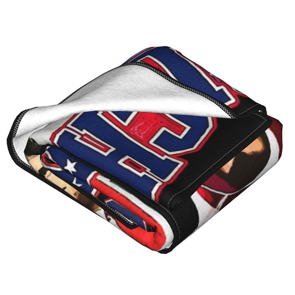 Charlie Kirk 1993 2025 A true Patriot Blanket Multiple Sizes Super Soft Cozy Throw Blankets for Sofa Couch and Bed