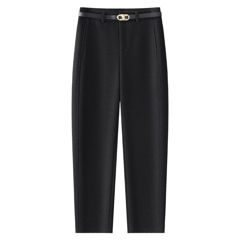 

Women s 2024 Khaki Wool Harem Pants - Soft, Thick Winter Carrot Style L