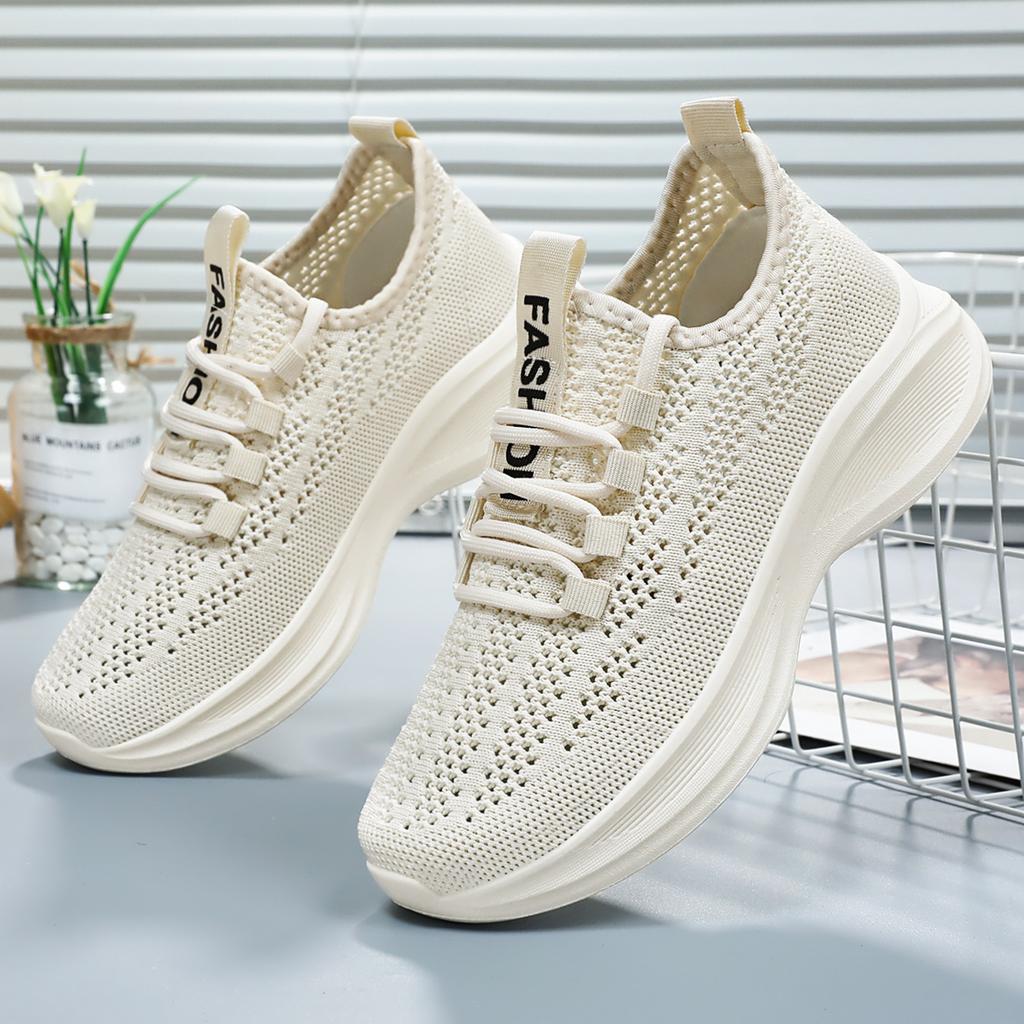 Women Shoes Spring Breathable Casual Shoes Fashion Trendy Single Shoes Korean Sneakers Women Casual daily Comfortable Lightweight Sneakers