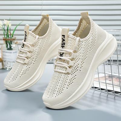 Women Shoes Spring Breathable Casual Shoes Fashion Trendy Single Shoes Korean Sneakers Women Casual Daily Comfortable Lightweight Sneakers