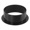 1pcs ABS Wall Flange Connector For Ventilation Pipe Air Ducting Connection Round 100mm 125mm 150mm High Strength Exhaust Fans
