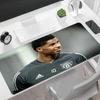 Rashford's Skillful Soccer Moment Large Mouse Pad Keyboard Mat Computer Desk Mat Non-Slip Rubber Bottom Office and Gaming Desk Decoration