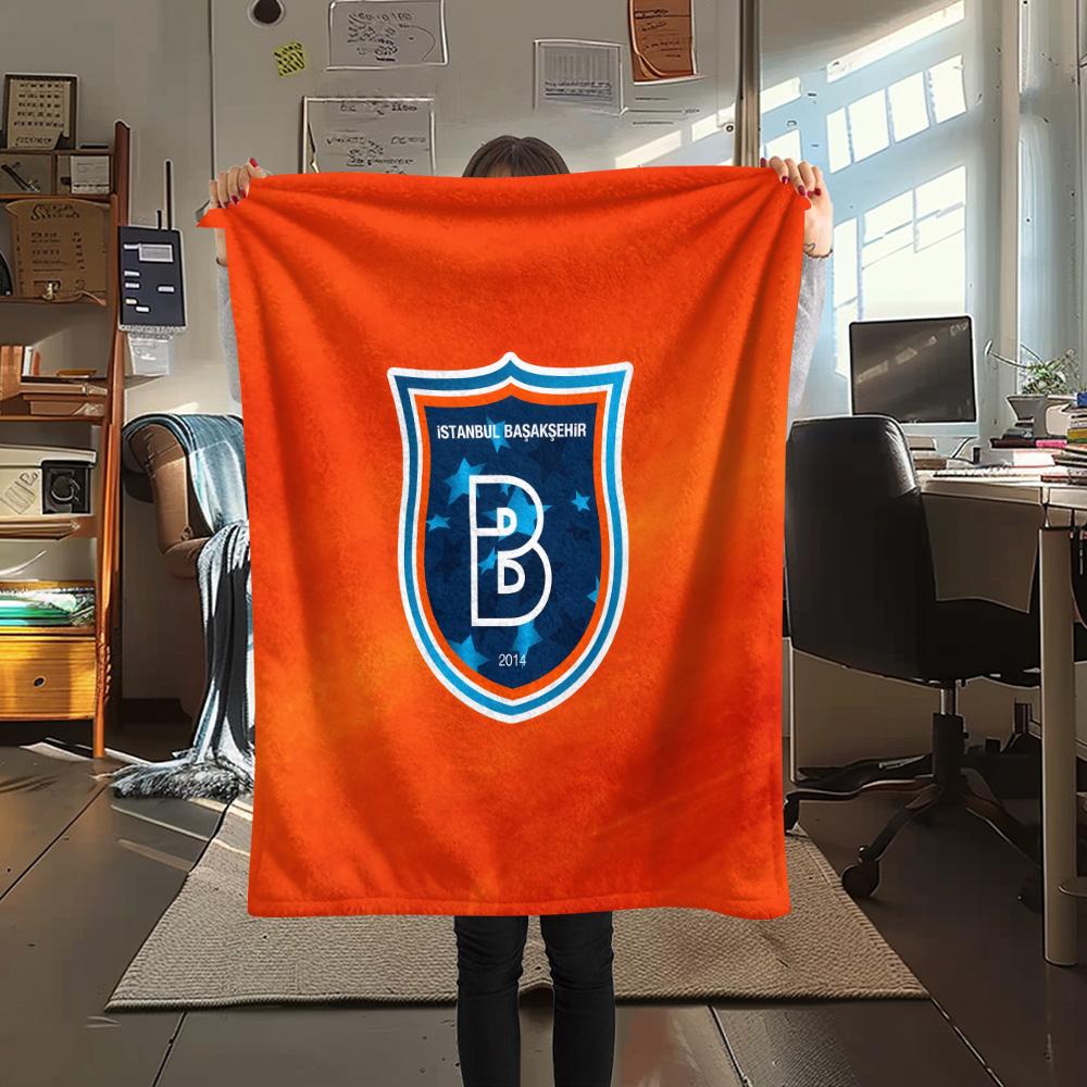 İstanbul Başakşehir Flannel Blanket, High Quality Comfortable for All Seasons, Home Decor, Warmth and Comfort