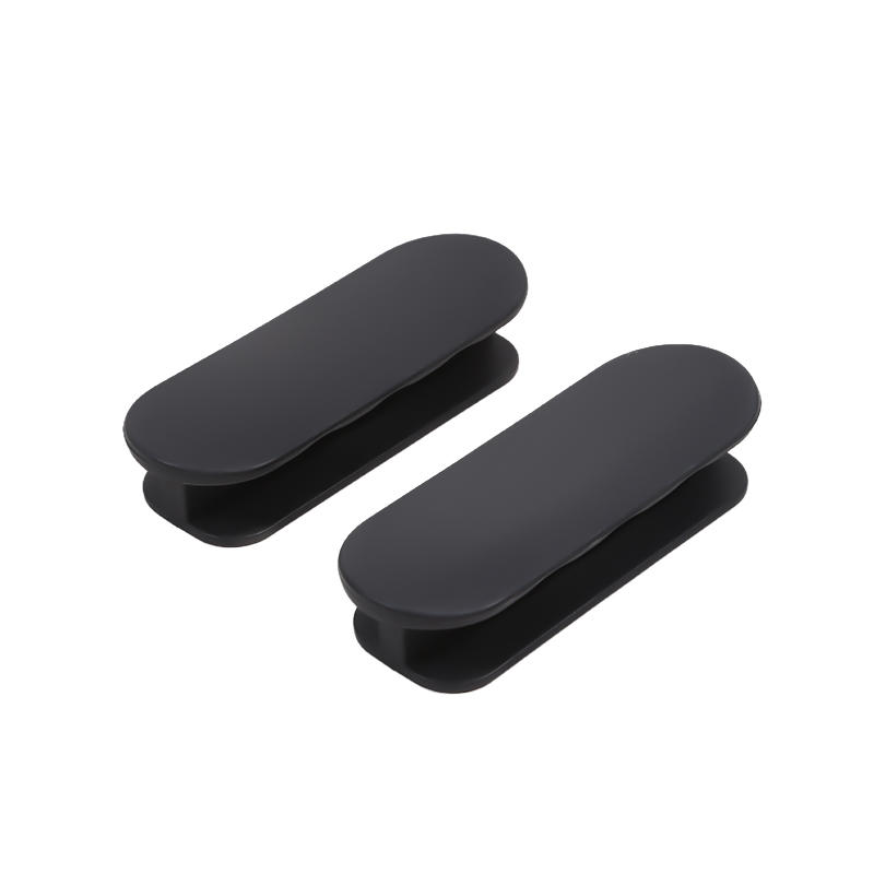2PCs Self Adhesive Handles Sliding Door Pulls Plastic Window Handle Kitchen Cupboard Drawer Knobs Cabinet Furniture Handles