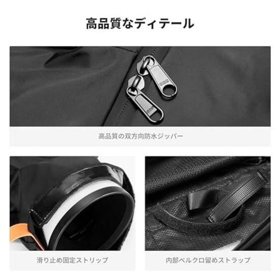 KF CONCEPT Camera Raincoat Rain Cover Transparent Window Half Open Close Possible Waterproof Zipper + Lens