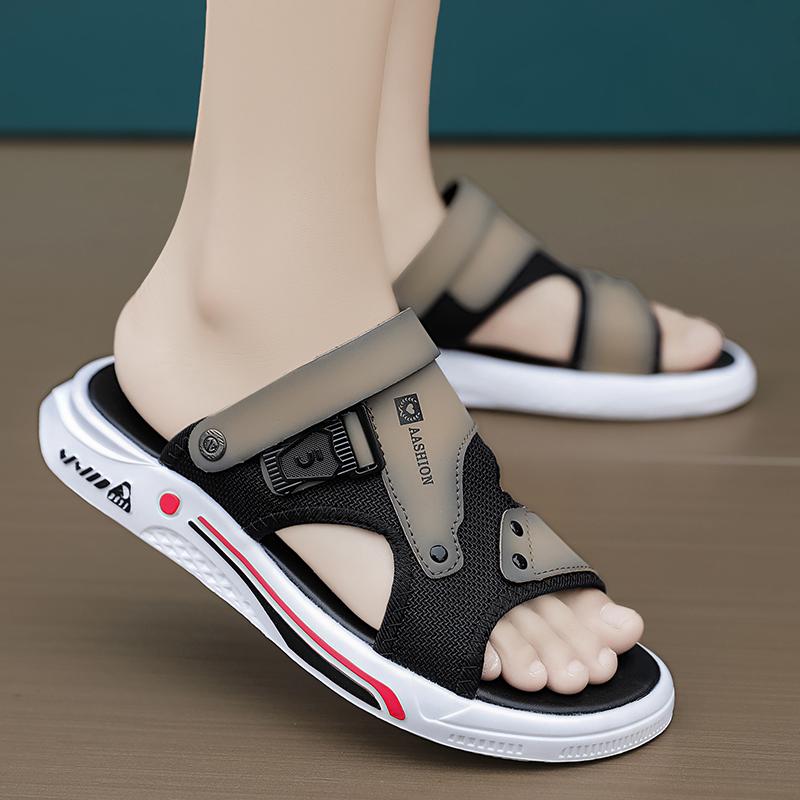 Men's Sandals 2024 Brand Designer Shoes Outdoor Beach Slippers for Men Casual Shoes High Quality Non Slip Loafers Man Slippers