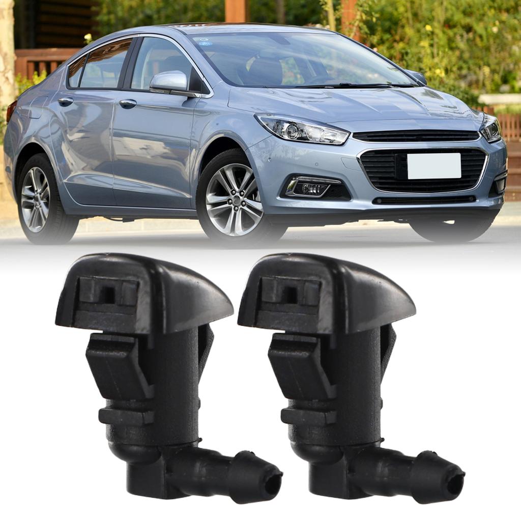 2Pcs Windshield Washer Fluid Spray Jet Nozzle Right/left For Chevrolet For Cruz 14-15 95226510 Car Windshield Washer Nozzel