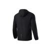 Li Ning Reflective Logo Water-Resistant Sports Hooded Jacket Men Jackets Black AFDR123-1