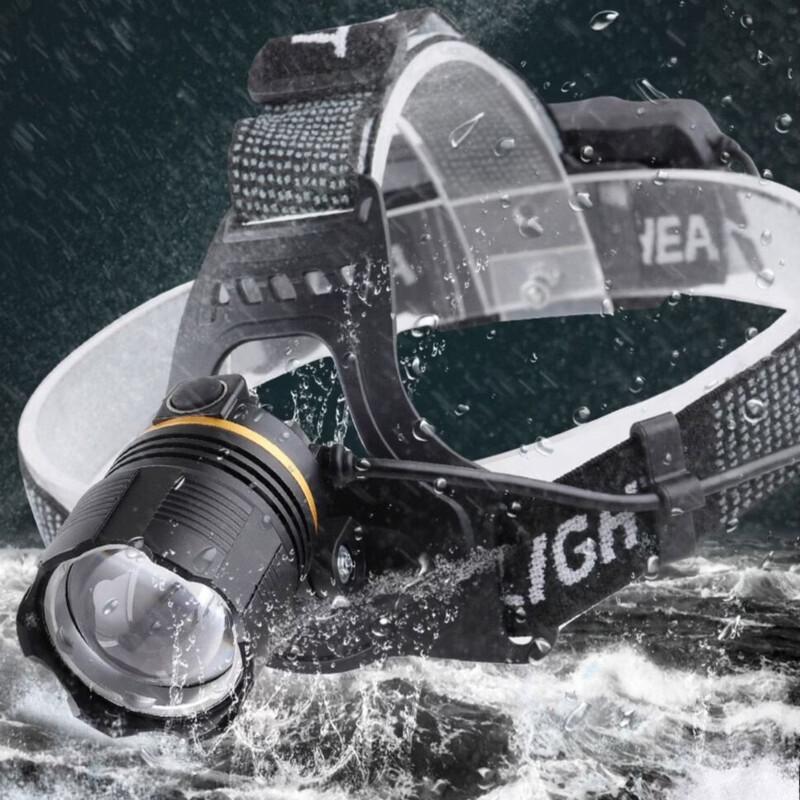 Rechargeable LED Headlamp for Outdoor Activities