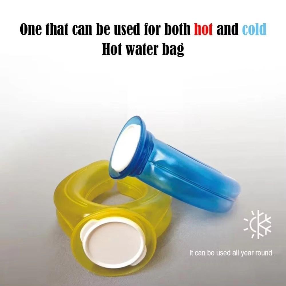 Neck-hanging Hot Water Bottle U-shaped PVC Cold Water Bag New Neck Protection Hot Water Bottle
