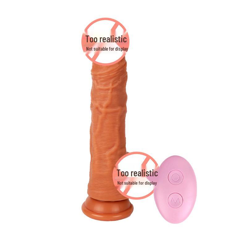Double Vibration Retractable Licking Vibrator: Female Sex Toy with Tongue Lick Feature