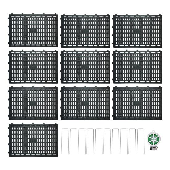 Tree Trunk Protectors Adjustable Expandable Tree Guard Trunk Protector with Twist Ties Preventing Bark Damage from Pruners Animals for Various Size