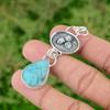 Daughters Day Sale 925 Sterling Silver Tibetan Turquoise Stone New Wife Pendant