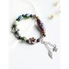 Retro Ceramic Tassel Bracelet Jingdezhen Beaded