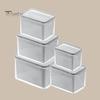 1.15L/2L/3L/4.5L/6.2L Fridge Storage Box Large Capacity Solid Construction Plastic All Purpose Easy Snap Lock Airtight Food Container for Home