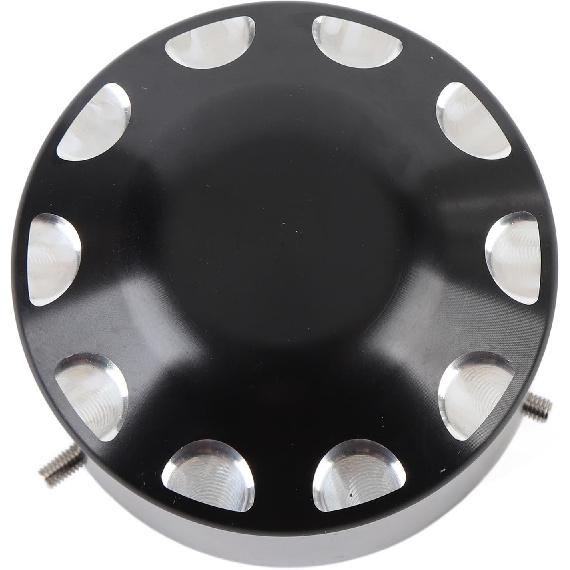 

Black Aluminum Wheel Axis Nut Cover for 2015 2024, Protects Against Dirt