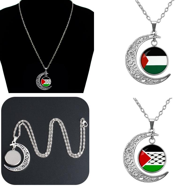 Vintage Geometric Alloy Pendant Necklace With Hollow Moon Design Ideal For Sweaters 15g