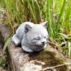 New Outdoor Garden Lawn Art Garden Cat Statue Durable Resin Animal Statue Home Decor Crafts Resin Sculpture