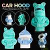 Mini Shark Gear Stick Car Shifter Hoodie Car Gear Shift Knob Cover Funny Gearshift Sweater Car Interior Accessories Car Hood