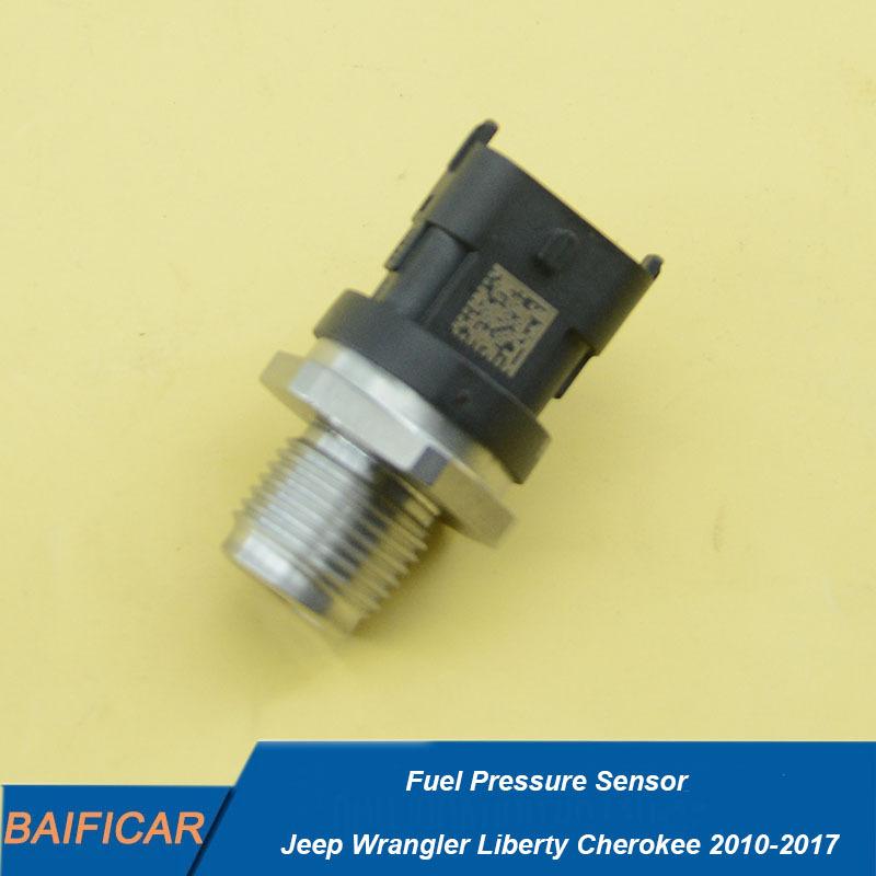 Baificar Brand New Fuel Pressure Sensor 0281006160 For Jeep Wrangler Liberty Cherokee 2010-2017 0281006090