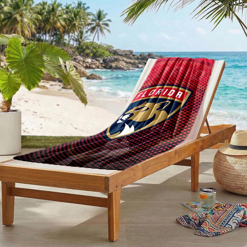 Florida Panthers Fashion Beach Towel: Ideal for Summer Adventures Soft, Absorbent and Quick Drying Suitable for Swimming and Bathing