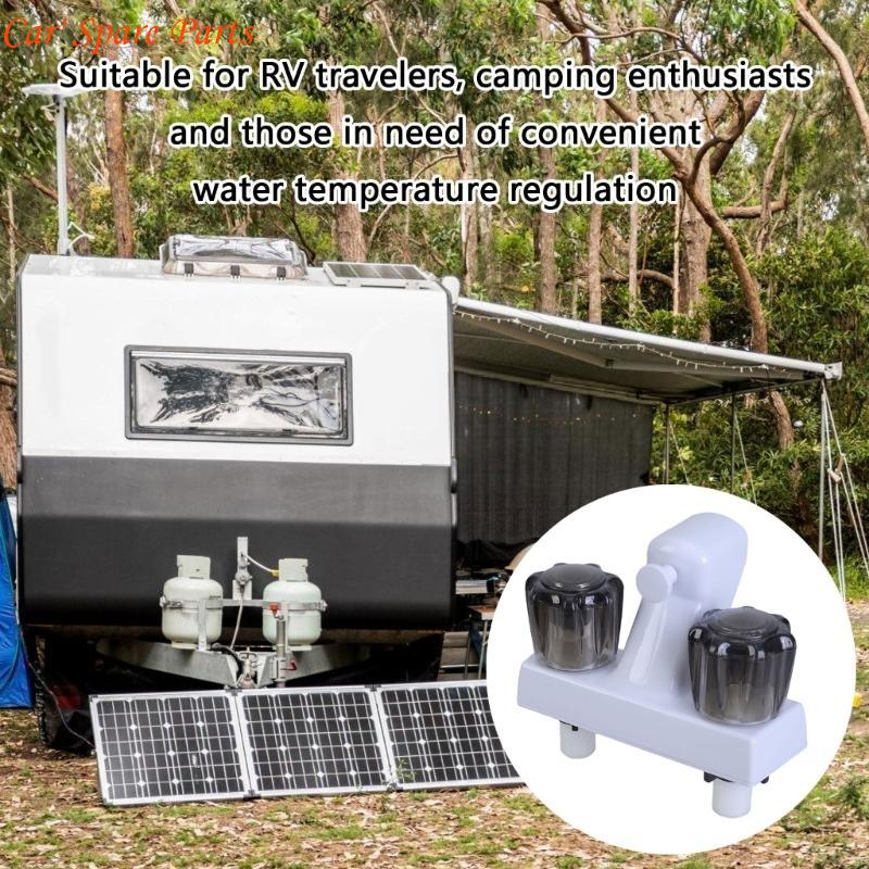 Y4UA Shower Faucet Valves Diverter Easy Installation Shower Accessory for Campers