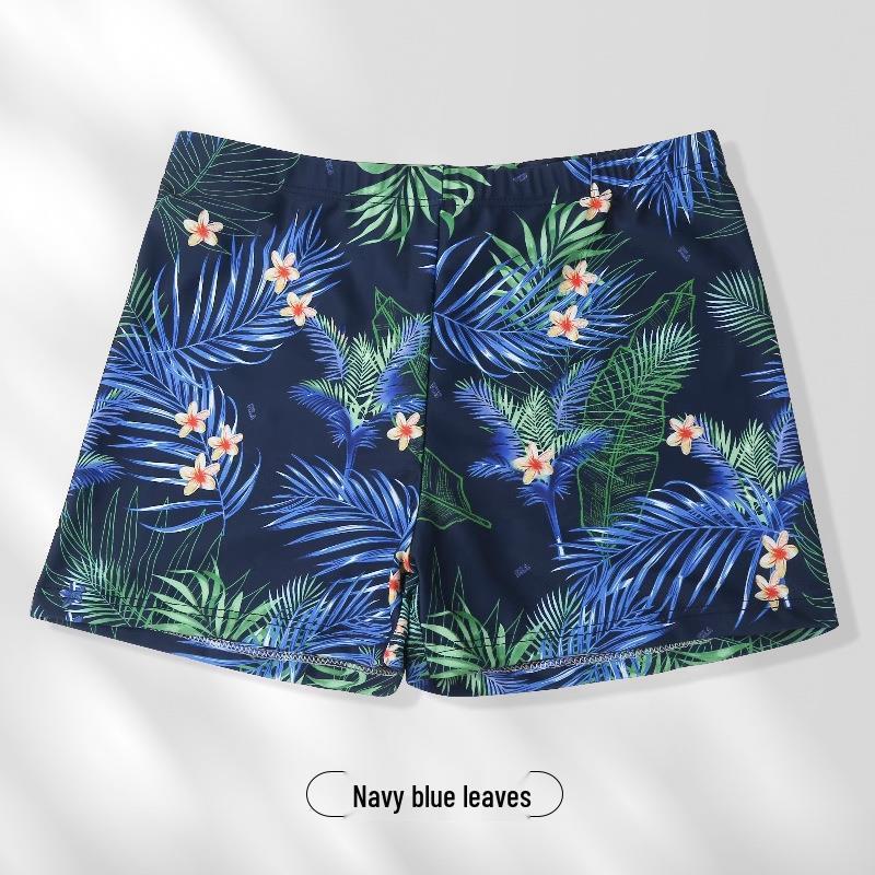 

Мужские полиэстеровые плавки большого размера для горячих источников с модным принтом XL (100-130 lbs)