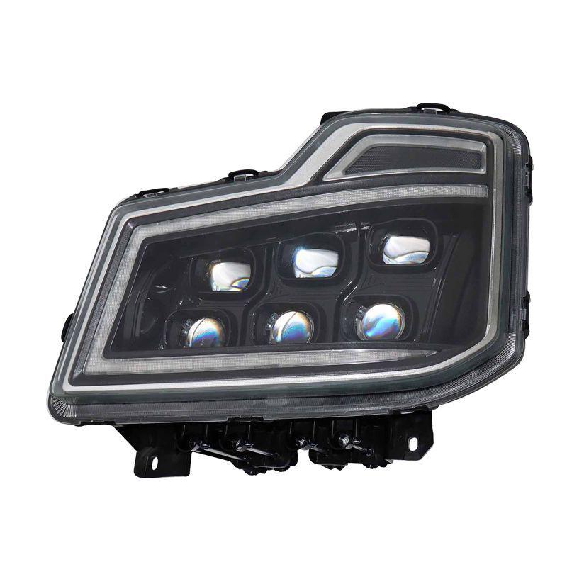 Ouman GTL-C Super Bright LED Multi-Lens Headlight Assembly for GTL National VI 24V