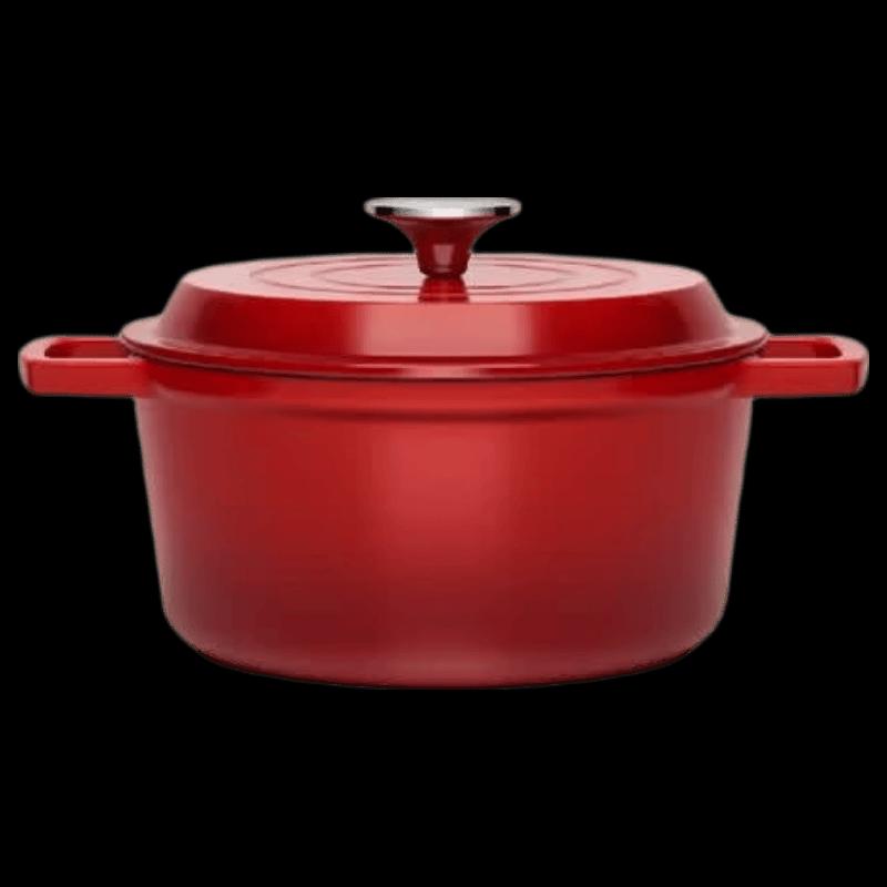 Robam 20cm Enamel Micro-Pressure Cast Iron Soup Pot