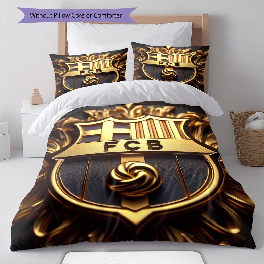 Cartoon Pattern Bedding Quilt Set Quilt Cover Pillowcase Home Decoration Birthday Gift (1 * Duvet Cover + 2 * Pillowcase, Without Core)