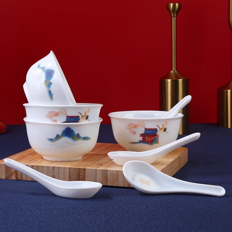 Corelle Ice Brew Symphony 8-Piece Dinnerware Set