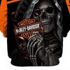 New 3d Skull Harley-davidson Hoodie Sweatshirt Hood Jumper Pullover High Quality