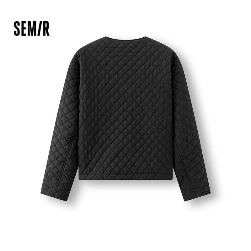 

Женская легкая хлопковая куртка Semir с ромбовидной стежкой и кулиской M