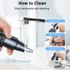 Electric Nose Hair Trimmer for Men Portable Mini Nose Hair Remover USB Rechargeable Trimmer for Nose and Ears Mini Hair Cutter