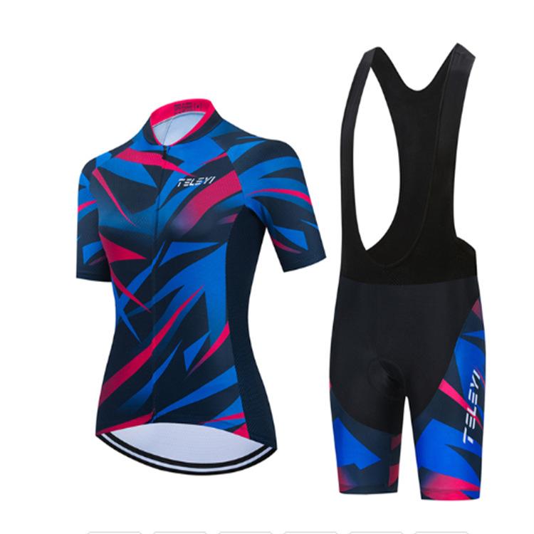 Short-sleeved Women's Professional Cycling Clothing Set,   Cycling Clothing Short-sleeved Quick-drying 2026 Summer Breathable Cycling Clothing Set