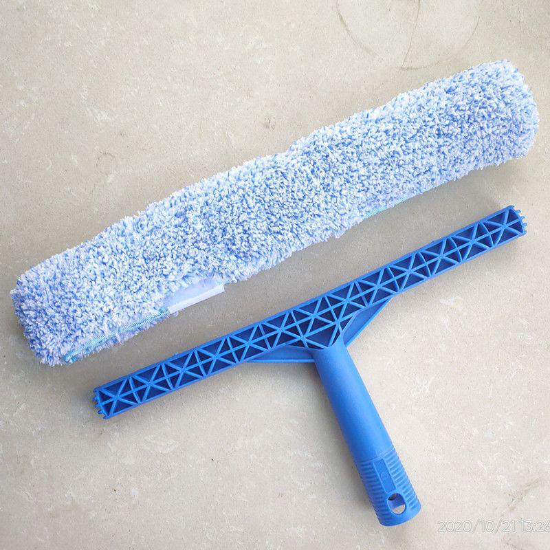 Blue Glass Cleaning Hair Head Applicator - Thickened Water Applicator with T-Frame