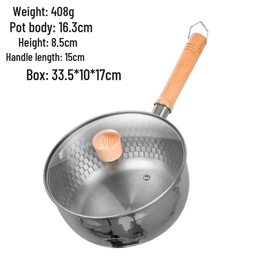 Multifunktionaler Antihaft-Topf aus Edelstahl für Suppe, Milch und Babynahrung